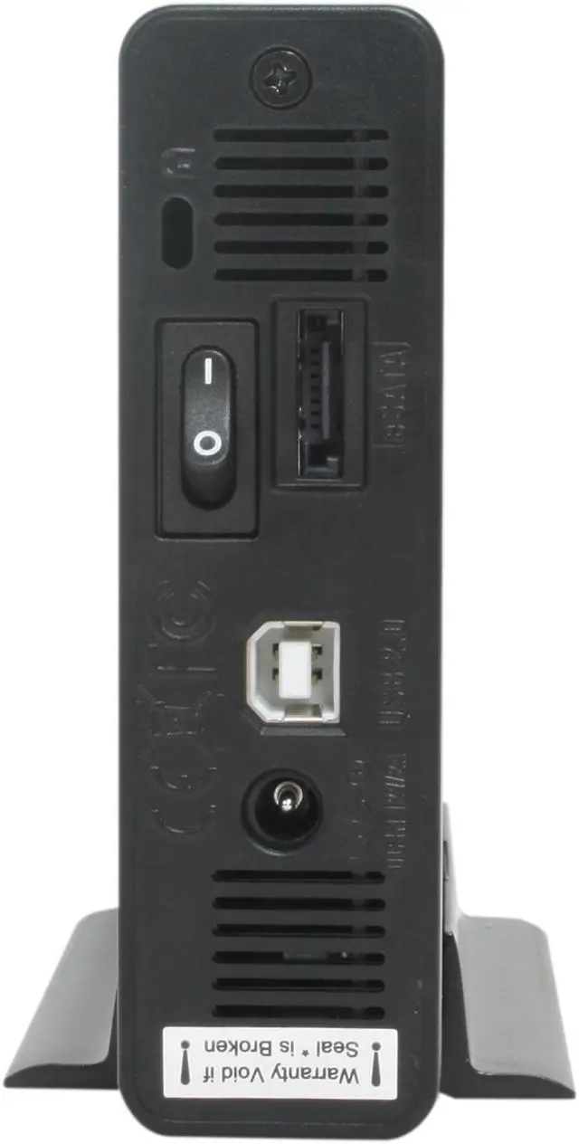 Alt view image 4 of 5 - Cavalry CAXB 2TB USB 2.0 / eSATA 3.5" External Hard Drive CAXB3702T3 Black