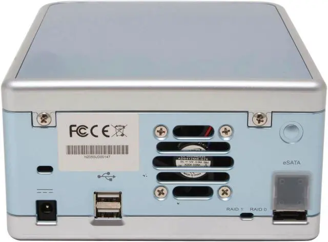Alt view image 2 of 5 - Thecus N2050UD Up to 1 TB Direct Attached Storage