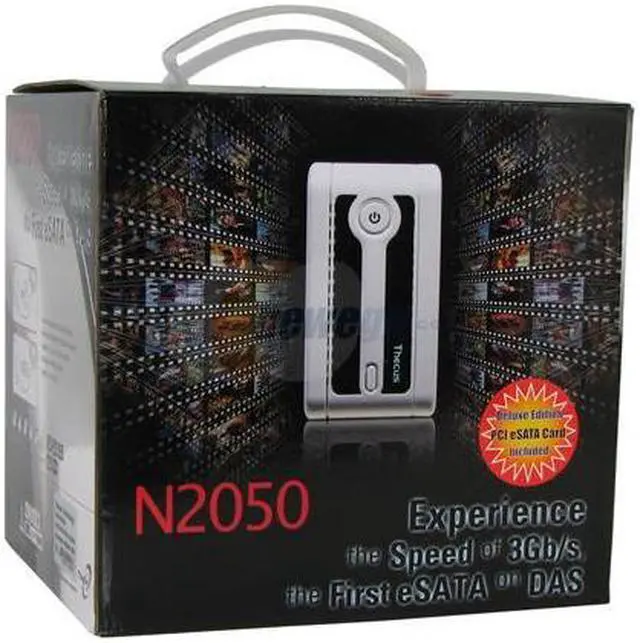 Alt view image 5 of 5 - Thecus N2050UD Up to 1 TB Direct Attached Storage