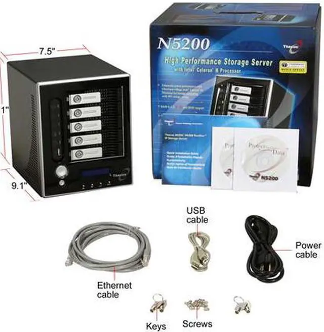 Alt view image 10 of 10 - Thecus N5200B High Performance NAS Server