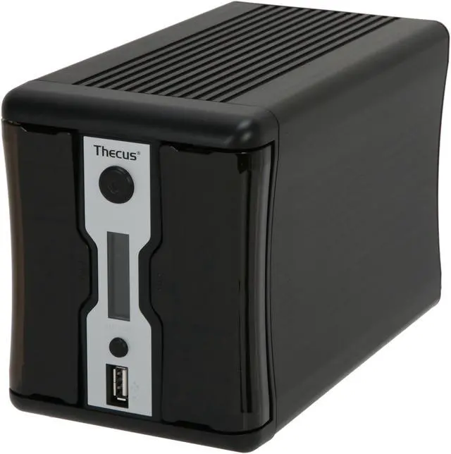 【Thecas】 2Bay NAS☆N2200Plus☆HDD 500GB×2 Thecus NAS: Empowering Professionals. Rackmount NAS, Tower