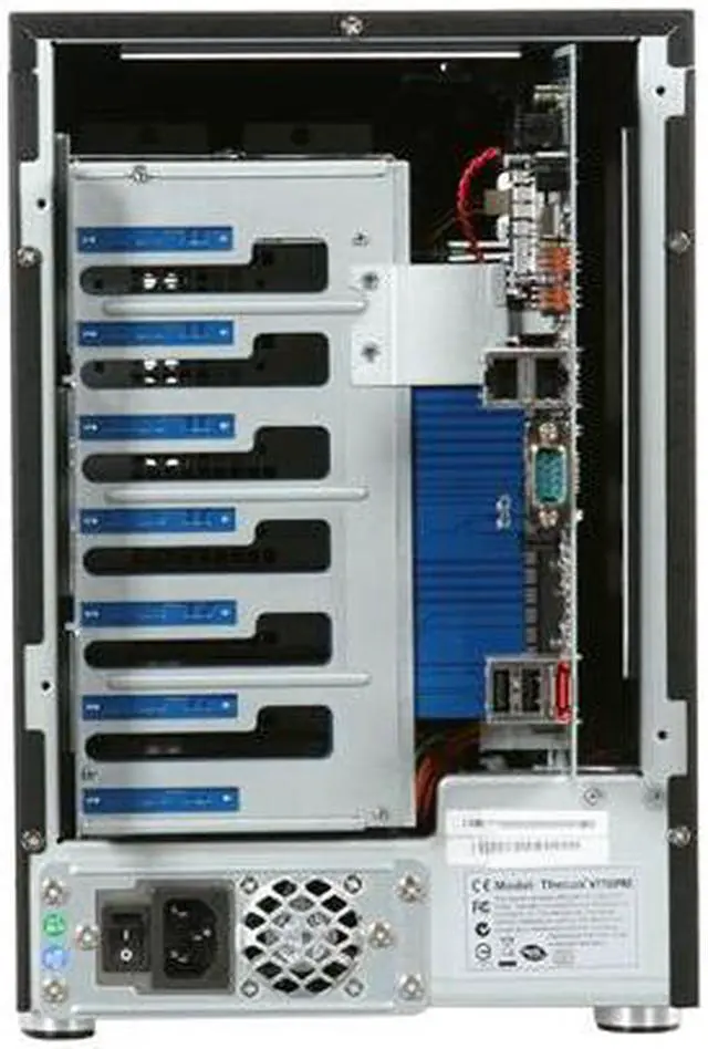 Alt view image 7 of 16 - Thecus N7700PRO Diskless System 10GbE Ready, 7-Bay Power Storage Server
