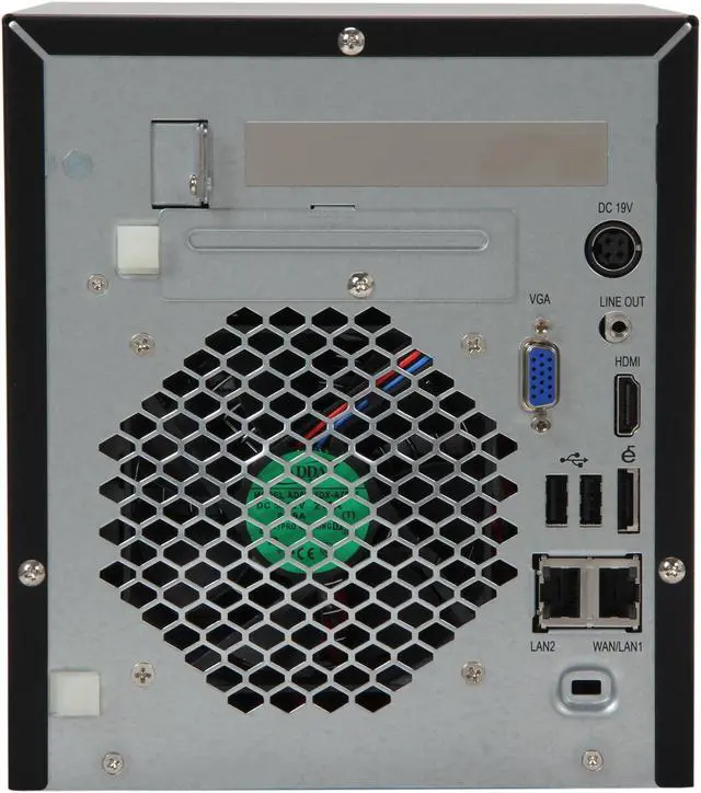 Alt view image 4 of 6 - Thecus N4800 Diskless System NAS Server | SMB