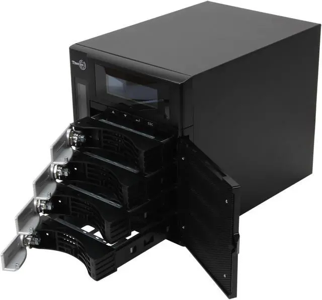 Alt view image 5 of 6 - Thecus N4800 Diskless System NAS Server | SMB