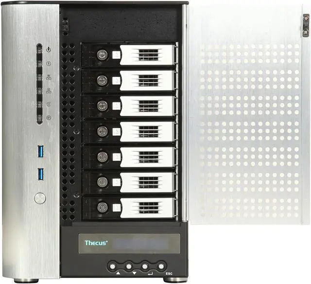 Alt view image 2 of 7 - Thecus N7510 Diskless System Network Storage