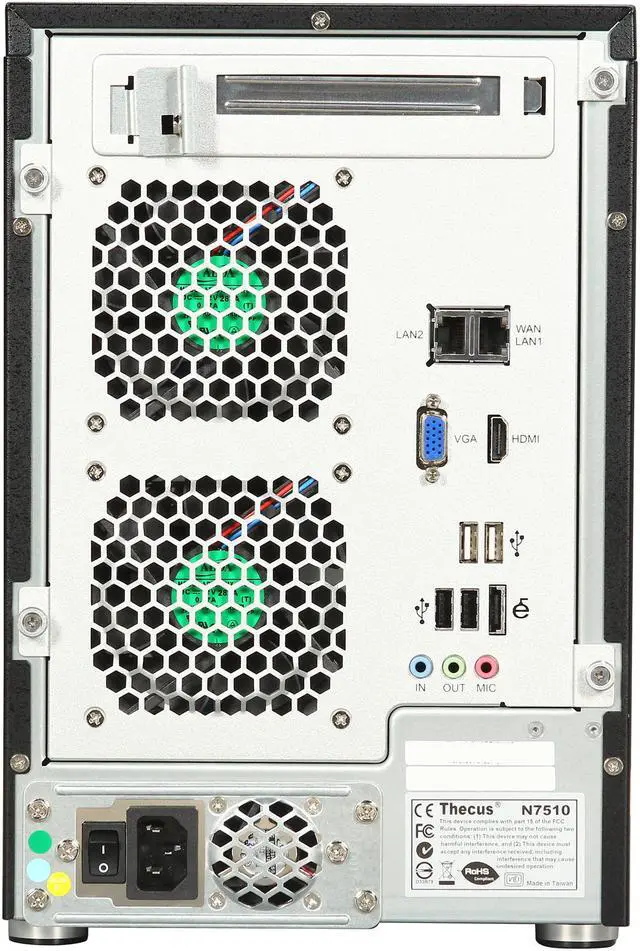 Alt view image 4 of 7 - Thecus N7510 Diskless System Network Storage