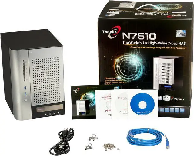 Alt view image 7 of 7 - Thecus N7510 Diskless System Network Storage