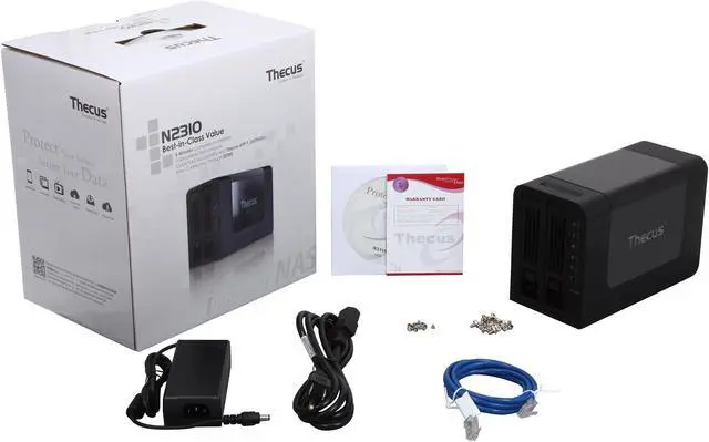 Alt view image 6 of 6 - Thecus N2310 Diskless System Network Storage