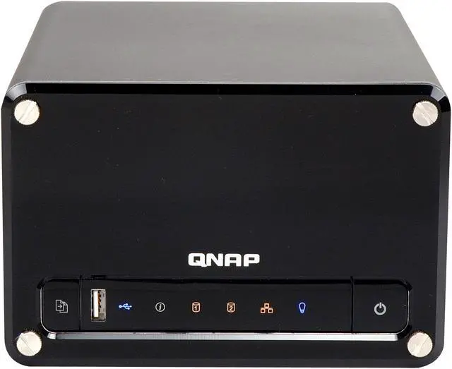 Alt view image 4 of 7 - QNAP TS-201 2-Bay, RAID 1 Hot Swappable All-in-One NAS
