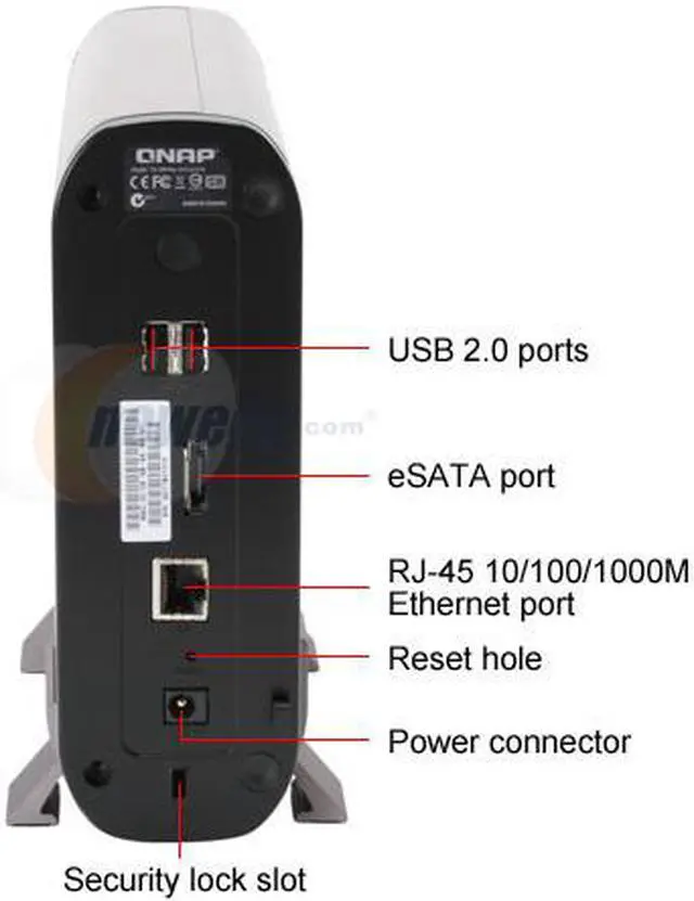 Alt view image 4 of 6 - QNAP TS-109 Pro All-in-one NAS Server