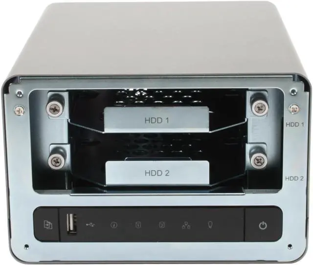 Alt view image 2 of 6 - QNAP TS-209 Pro Diskless System All-in-one NAS Server for Business Users