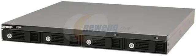 Main image of QNAP TS-409U Diskless System 1U, 4-Bay Hot-swappable RAID 0/1/5/6/JBOD Online RAID NAS