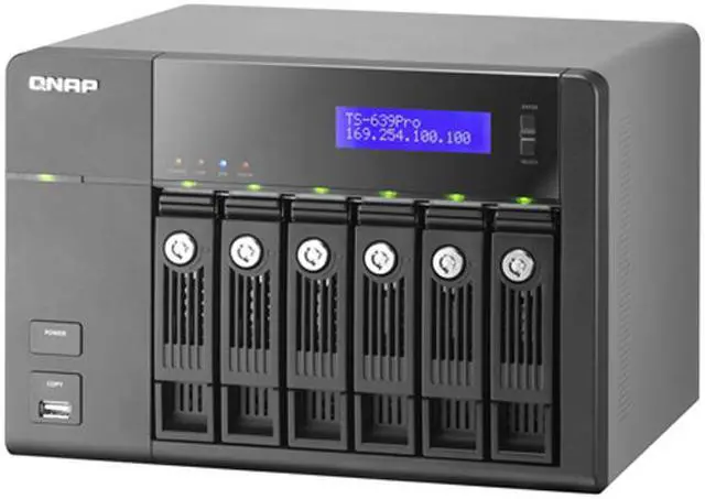 Alt view image 3 of 5 - QNAP TS-639 Pro Network Storage