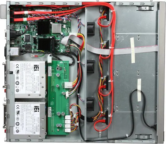Alt view image 6 of 8 - QNAP TS-439U-RP-US Diskless System Turbo NAS with iSCSI & Redundant Power Supply for Business