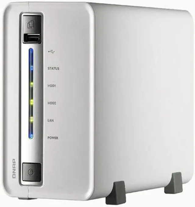 Alt view image 2 of 6 - QNAP TS-210-US Diskless System All-in-one NAS Server with iSCSI for SOHO and Home Users