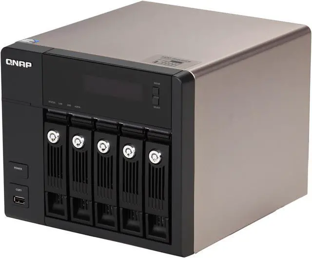 QNAP TS-559 Pro+ Superior Performance NAS with iSCSI for Business 