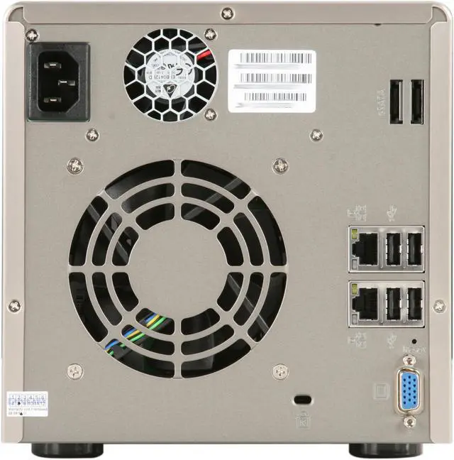 Alt view image 4 of 5 - QNAP TS-459 Pro+ Diskless System Superior Performance NAS with iSCSI for Business