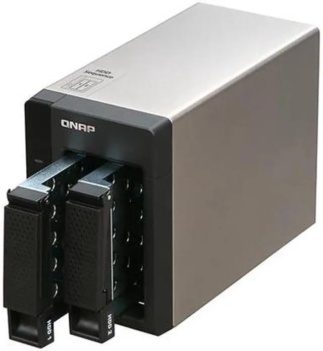 Alt view image 3 of 5 - QNAP TS-219P+-US Diskless System Turbo NAS with iSCSI for SOHO and Home Users