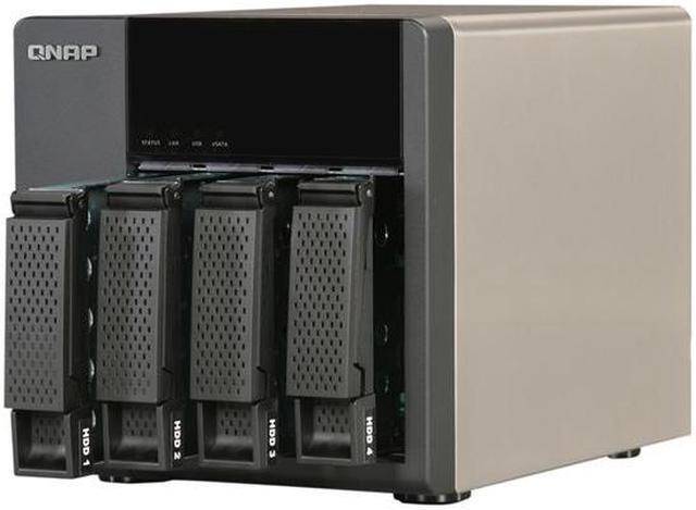 Alt view image 5 of 6 - QNAP TS-412-US Diskless System All-in-one NAS Server with iSCSI for SOHO and Home Users