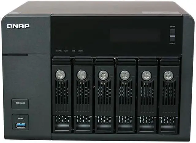 Alt view image 2 of 6 - QNAP TS-659-PROII-US Turbo NAS