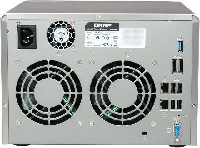 Alt view image 4 of 6 - QNAP TS-659-PROII-US Turbo NAS