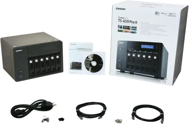 Alt view image 6 of 6 - QNAP TS-659-PROII-US Turbo NAS