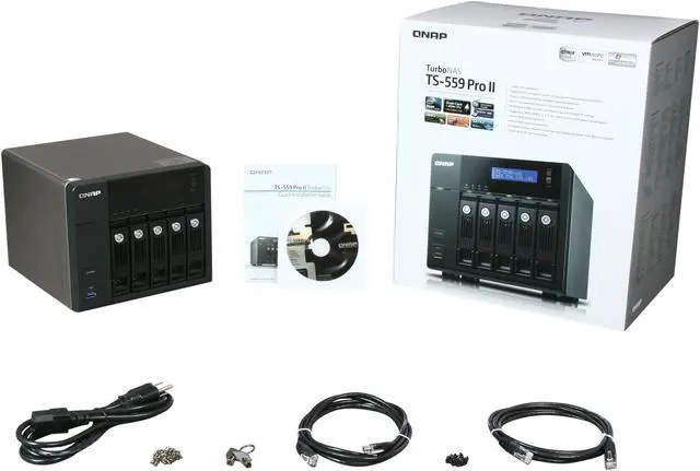 Alt view image 7 of 7 - QNAP TS-559-PROII-US Turbo NAS