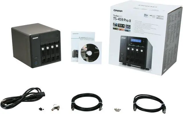 Alt view image 7 of 7 - QNAP TS-459-PROII-US Turbo NAS