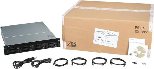 Alt view image 7 of 7 - QNAP TS-EC879U-RP-US Diskless System SMB NAS with High Performance