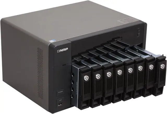 Alt view image 5 of 6 - QNAP TS-869-PRO-US Diskless System 8-Bay, All-in-One NAS
