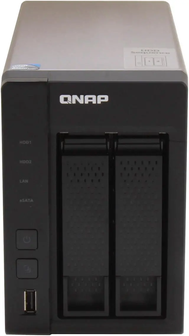 Alt view image 2 of 6 - QNAP TS-269L-US Diskless System High-performance 2-bay NAS Server for SMBs