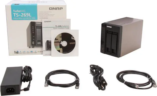 Alt view image 6 of 6 - QNAP TS-269L-US Diskless System High-performance 2-bay NAS Server for SMBs