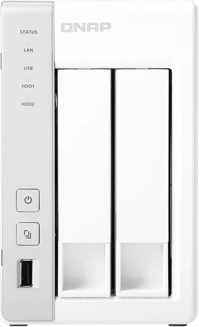 Alt view image 2 of 7 - QNAP TS-220-12R 2TB Home & SOHO NAS for Personal Cloud and Social Sharing