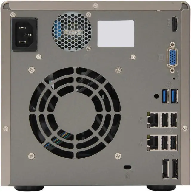 Alt view image 4 of 6 - QNAP TS-469L-US Diskless System High-performance 4-bay NAS Server for SMBs