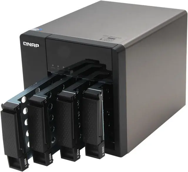 Alt view image 5 of 6 - QNAP TS-469L-US Diskless System High-performance 4-bay NAS Server for SMBs