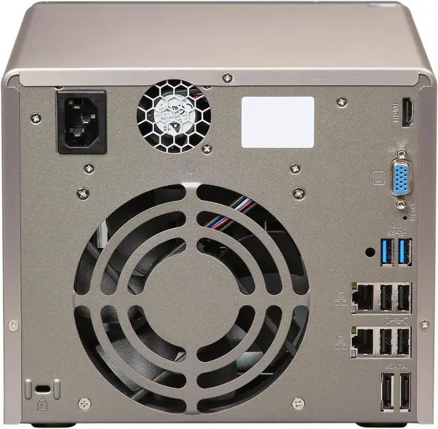 Alt view image 4 of 6 - QNAP TS-569L-US Diskless System High-performance 5-bay NAS Server for SMBs