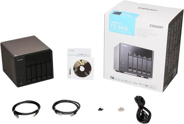 Alt view image 6 of 6 - QNAP TS-569L-US Diskless System High-performance 5-bay NAS Server for SMBs