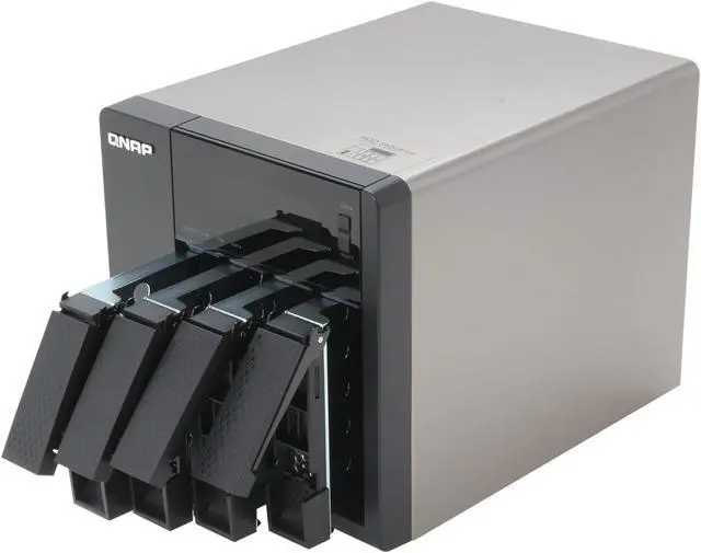 Alt view image 5 of 6 - QNAP TS-421 Diskless System Network Storage