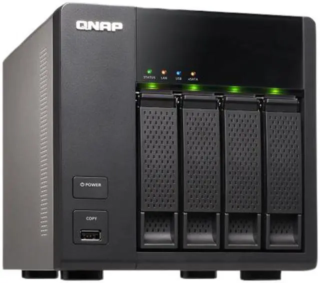 Alt view image 6 of 13 - QNAP TS-420 Diskless System Network Storage