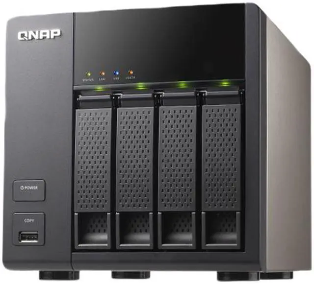 Alt view image 5 of 13 - QNAP TS-420 Diskless System Network Storage