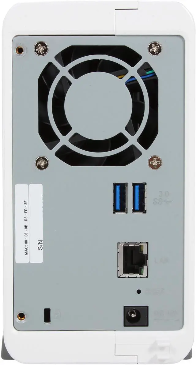 Alt view image 4 of 6 - QNAP TS-212P-US Diskless System Network Storage