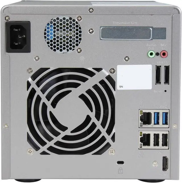 Alt view image 4 of 6 - QNAP TS-470 Pro Diskless System 4-bay Home & SOHO NAS For Personal Cloud And Multimedia Experience