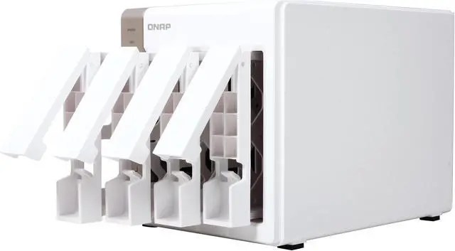 Alt view image 7 of 7 - QNAP TS-451-US 4-Bay Personal Cloud NAS with HDMI output, DLNA, AirPlay and PLEX Support,Intel 2.41GHz Dual Core CPU with Media Transcoding