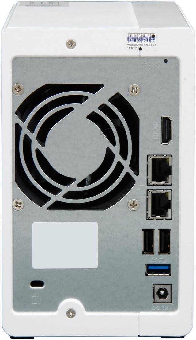 Alt view image 5 of 6 - QNAP TS-251 2-Bay Personal Cloud NAS, Intel 2.41GHz Dual Core CPU with Media Transcoding (TS-251-US)