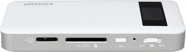 Alt view image 5 of 7 - QNAP QG-103N 32GB SSD QGenie 7-in-1 Mobile NAS, Personal Cloud, 3000mAh Power Bank, 802.11b/g/n WiFi AP, USB SSD