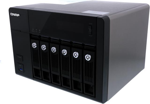 QNAP TS-653 Pro 6-Bay Pro-Grade NAS with Intel 2.0GHz Quad Core CPU and  Media Transcoding, Virtual Station - Newegg.com