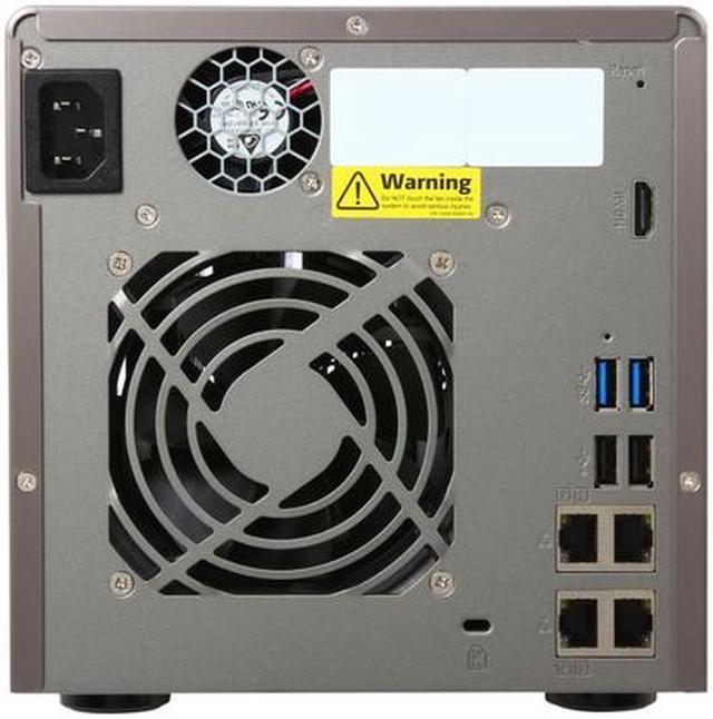 Alt view image 5 of 7 - QNAP TS-453 Pro 4-Bay Pro-Grade NAS with Intel 2.0GHz Quad Core CPU and Media Transcoding, Virtual Station