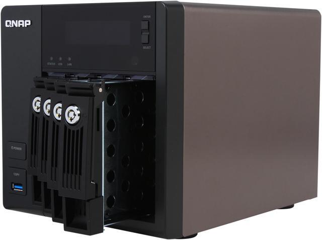 Alt view image 7 of 7 - QNAP TS-453 Pro 4-Bay Pro-Grade NAS with Intel 2.0GHz Quad Core CPU and Media Transcoding, Virtual Station
