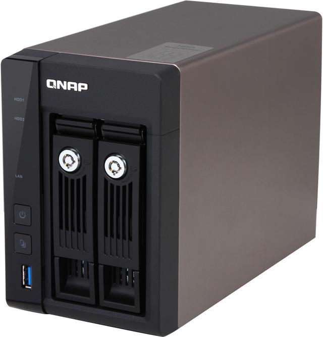 QNAP TS-253 Pro 2-Bay Pro-Grade NAS with Intel 2.0GHz Quad Core