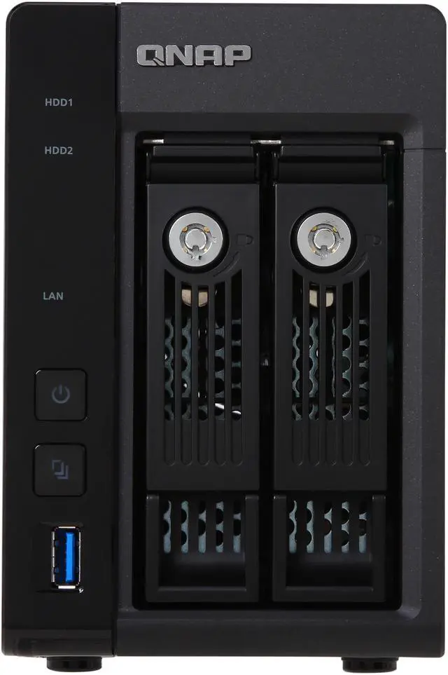 Alt view image 2 of 7 - QNAP TS-253 Pro 2-Bay Pro-Grade NAS with Intel 2.0GHz Quad Core CPU and Media Transcoding, Virtual Station